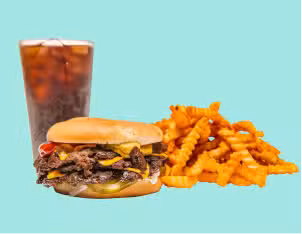 beast style burger combo